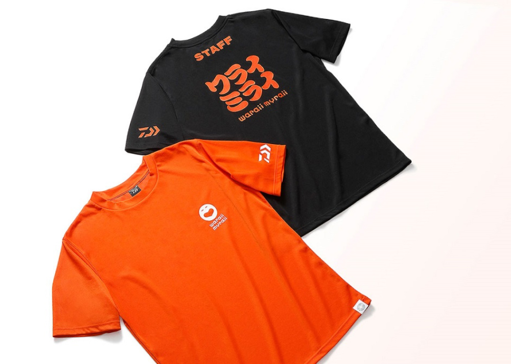 公式ユニフォームとして環境配慮型Tシャツを制作